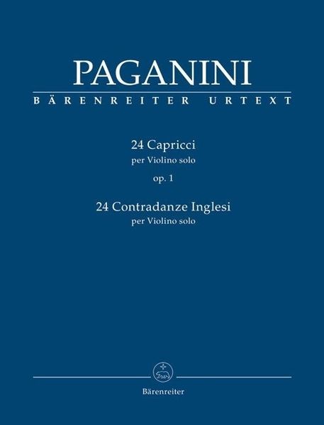 Paganini, N: 24 Capricci op. 1 per Violino Solo