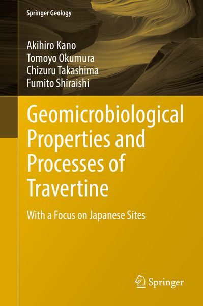 Produktbild: Geomicrobiological Properties and Processes of Travertine