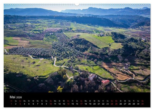 Produktbild: Andalusien (Wandkalender 2026 DIN A2 quer), CALVENDO Monatskalender