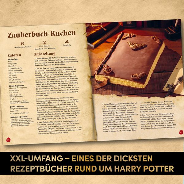 Produktbild: Butterbier & Siruptorte. Das ultimative Koch- und Backbuch f&uuml;r Potter-Fans