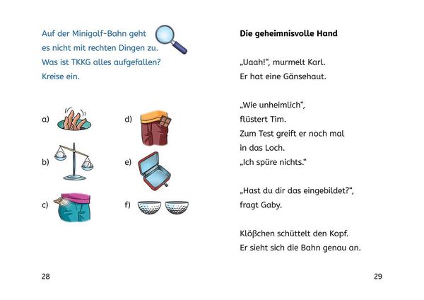 Produktbild: TKKG Junior, B&uuml;cherhelden 1. Klasse, Die Minigolf-Mission