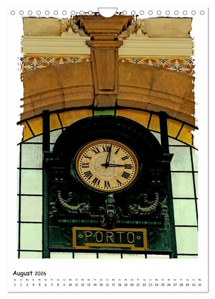 Produktbild: Porto Perle am Douro (Wandkalender 2026 DIN A4 hoch), CALVENDO Monatskalender