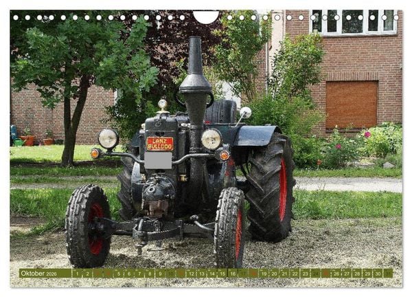 Produktbild: Traktoren - Altgediente Veteranen (Wandkalender 2026 DIN A4 quer), CALVENDO Monatskalender