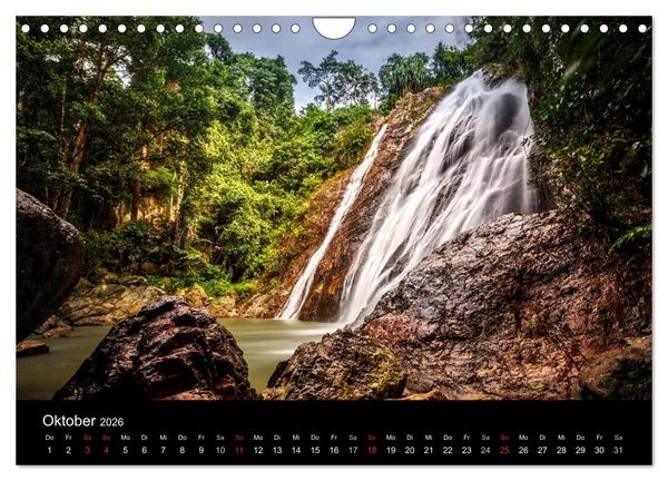 Produktbild: Koh Samui im Sonnenlicht (Wandkalender 2026 DIN A4 quer), CALVENDO Monatskalender