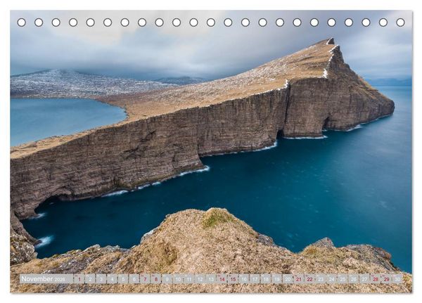 Produktbild: Traumlandschaft im Nordatlantik. F&auml;r&ouml;er Inseln (Tischkalender 2026 DIN A5 quer), CALVENDO Monatskalender