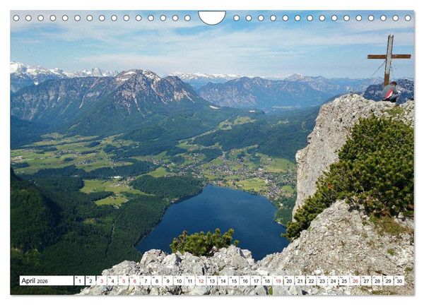 Produktbild: Die Alpen im Herzen von &Ouml;sterreich (Wandkalender 2026 DIN A4 quer), CALVENDO Monatskalender