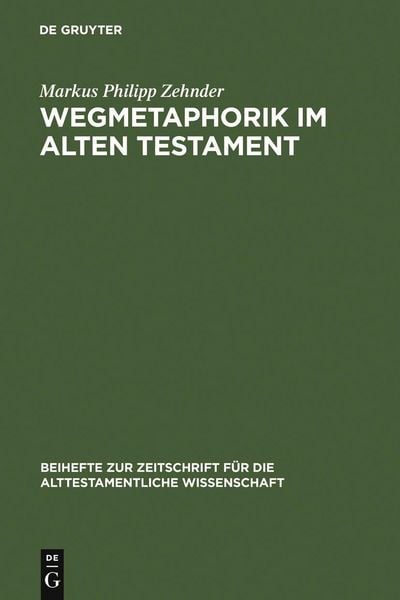 Produktbild: Wegmetaphorik im Alten Testament