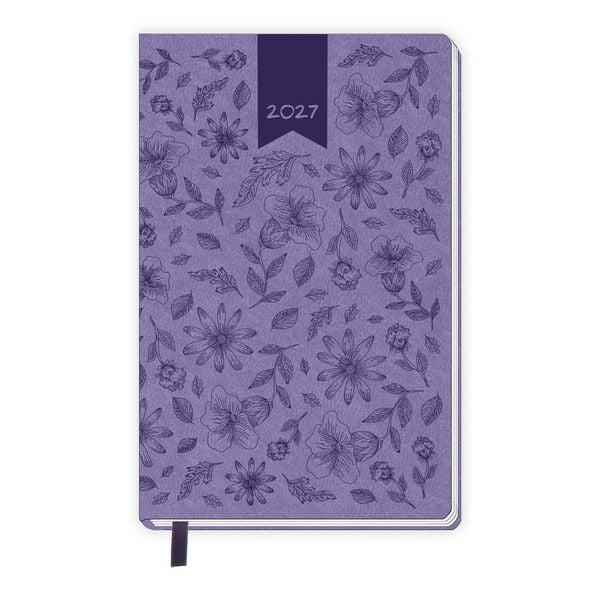 Produktbild: TR&Ouml;TSCH - Taschenkalender A6 Soft Touch Blumen 2027