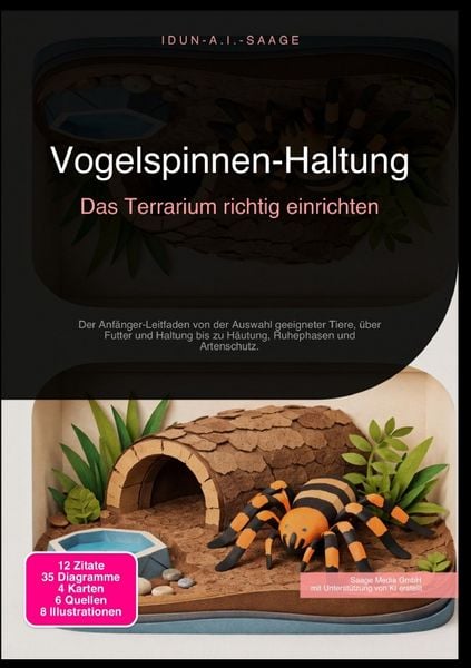 Produktbild: Vogelspinnen-Haltung: Das Terrarium richtig einrichten