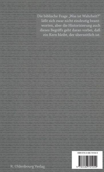 Produktbild: Die Wahrheit der Historiker