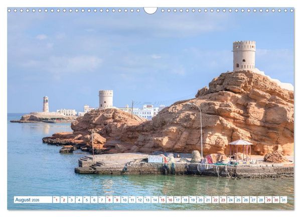 Produktbild: Oman - Ein Land aus 1001 Nacht (Wandkalender 2026 DIN A3 quer), CALVENDO Monatskalender