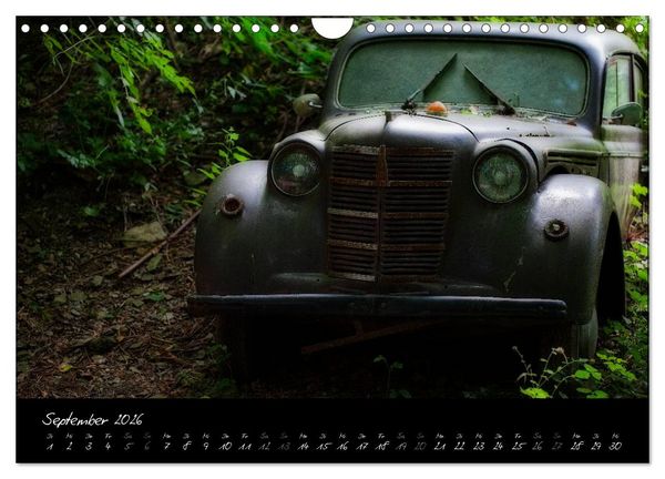 Produktbild: Oldtimer - Vergessene Sch&ouml;nheiten (Wandkalender 2026 DIN A4 quer), CALVENDO Monatskalender