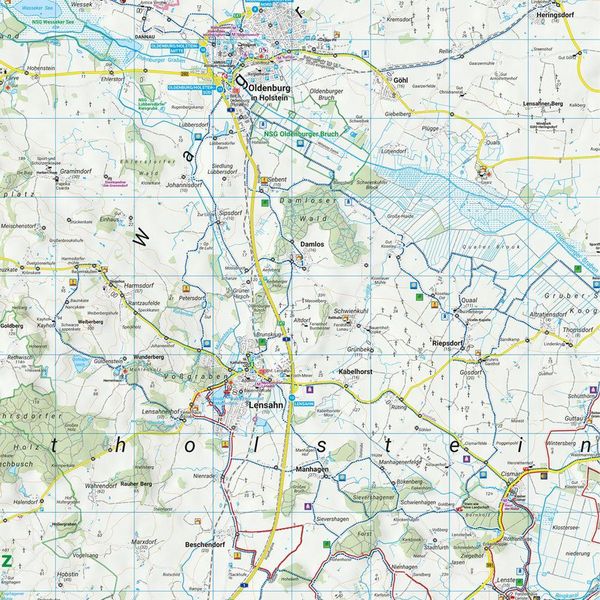 Produktbild: freytag & berndt Wanderkarte WKD 5365 Fehmarn - Ostholstein, Malente - Heiligenhafen 1:30.000