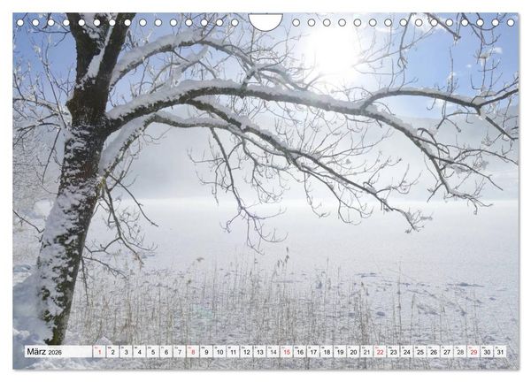 Produktbild: Winter. Zauberhafte Schneelandschaften (Wandkalender 2026 DIN A4 quer), CALVENDO Monatskalender