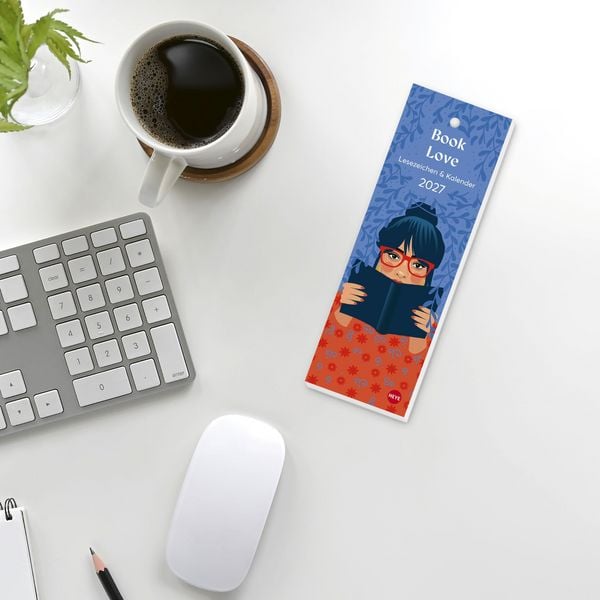 Produktbild: Book Love Lesezeichen & Kalender 2027