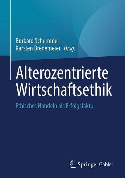 Produktbild: Alterozentrierte Wirtschaftsethik
