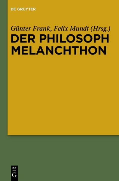 Produktbild: Der Philosoph Melanchthon