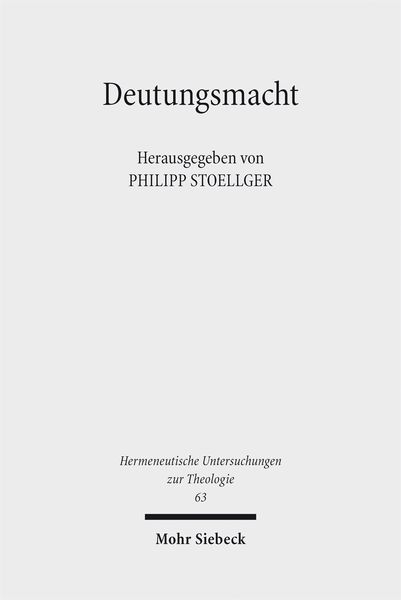 Produktbild: Deutungsmacht