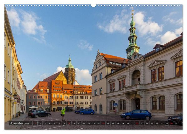 Produktbild: Unterwegs in Pirna (hochwertiger Premium Wandkalender 2026 DIN A2 quer), Kunstdruck in Hochglanz
