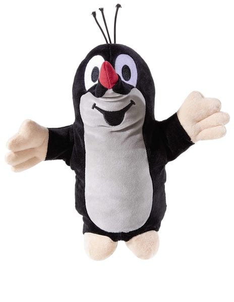 Produktbild: Handpuppe Der kleine Maulwurf schwarz/grau 29cm