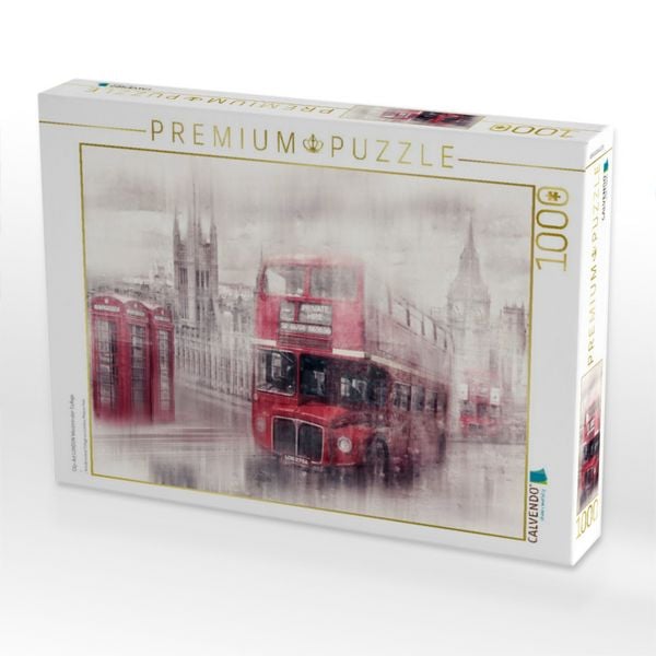 Produktbild: CALVENDO Puzzle City-Art LONDON Westminster Collage | 1000 Teile Lege-Gr&ouml;&szlig;e 64x48cm Foto-Puzzle f&uuml;r gl&uuml;ckliche Stunden