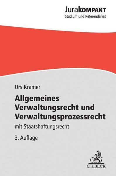 Produktbild: Allgemeines Verwaltungsrecht und Verwaltungsprozessrecht