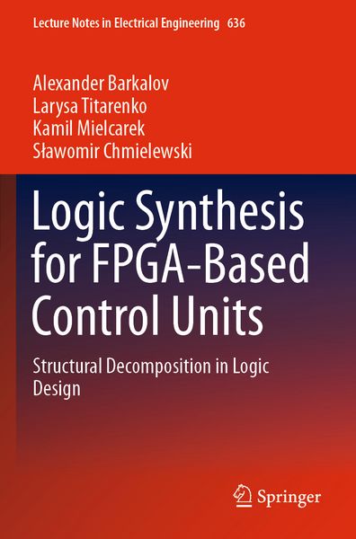 Produktbild: Logic Synthesis for FPGA-Based Control Units