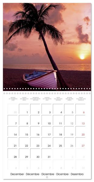 Produktbild: Maldives - Sun, water and beach (Wall Calendar 2026 12 &times; 12 Inch) CALVENDO 12 Month Wall Calendar