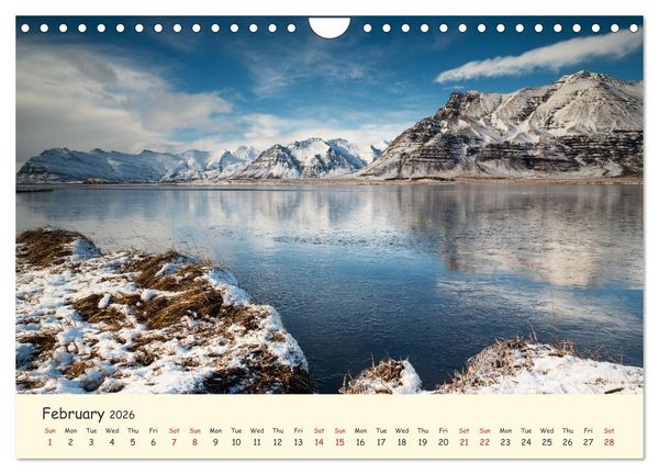 Produktbild: Amazing Nature of Iceland (Wall Calendar 2026 DIN A4 landscape), CALVENDO 12 Month Wall Calendar