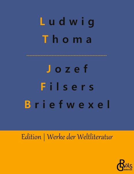 Produktbild: Jozef Filsers Briefwexel