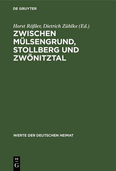 Produktbild: Zwischen M&uuml;lsengrund, Stollberg und Zw&ouml;nitztal