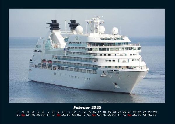 Produktbild: Schiffe 2025 Fotokalender DIN A4