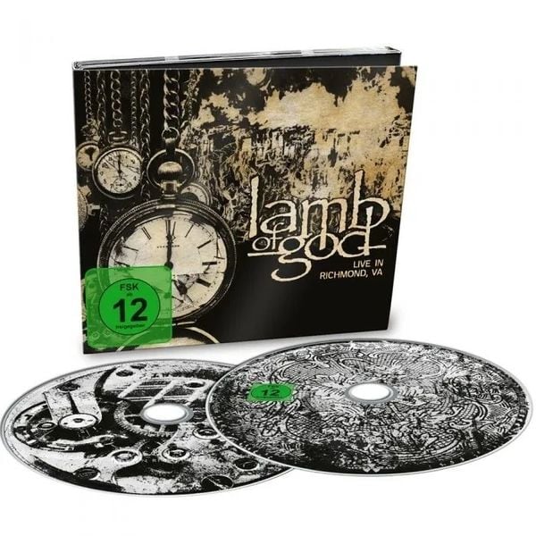 Lamb Of God Live In Richmond,VA(CD+DVD Digipak) - Lamb of God, CD