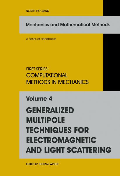 Produktbild: Generalized Multipole Techniques for Electromagnetic and Light Scattering