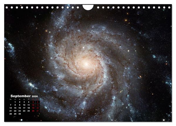 Produktbild: Hubble - 35 Jahre atemberaubende Aufnahmen (Wandkalender 2026 DIN A4 quer), CALVENDO Monatskalender