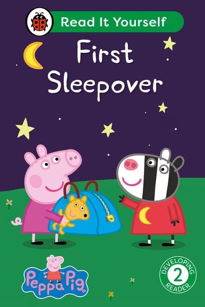Produktbild: Peppa Pig: First Sleepover: Read It Yourself - Level 2 Developing Reader