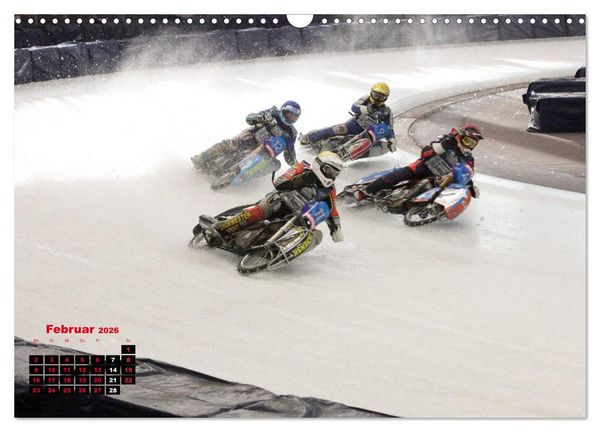 Produktbild: Ice Speedway (Wandkalender 2026 DIN A3 quer), CALVENDO Monatskalender