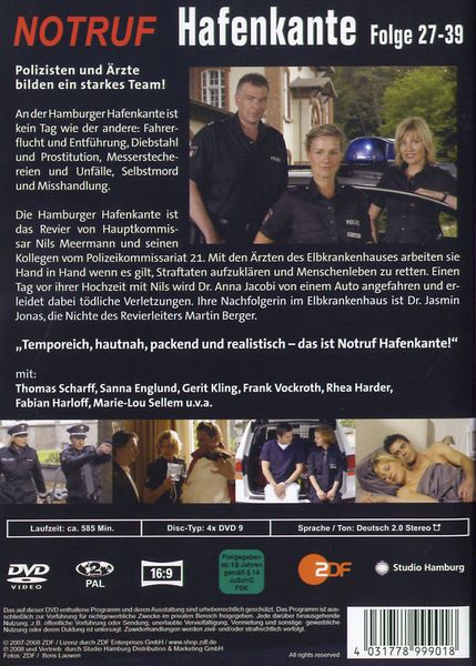 Produktbild: Notruf Hafenkante 3 - Folgen 27-39 [4 DVDs]