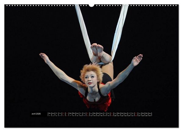 Produktbild: Les cadets du cirque &agrave; Monaco (Calendrier mural 2026 DIN A2 vertical) calendrier de bureau