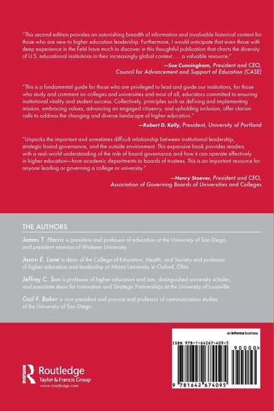 Produktbild: Academic Leadership and Governance of Higher Education