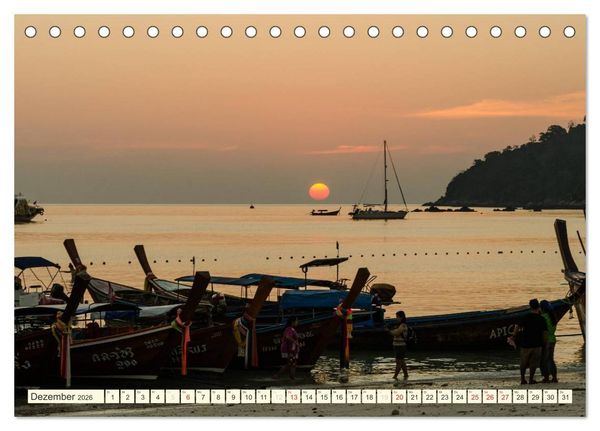 Produktbild: Unterwegs in Malaysia (Tischkalender 2026 DIN A5 quer), CALVENDO Monatskalender
