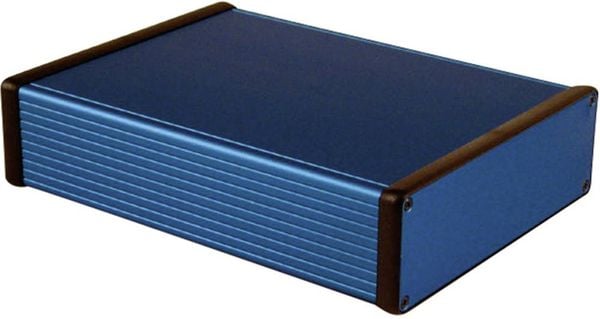 Produktbild: Hammond Electronics 1455T2201BU Universal-Geh&auml;use 220 x 165 x 51.5 Aluminium Blau 1St.
