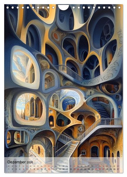 Produktbild: Knoten in der Realit&auml;t (Wandkalender 2026 DIN A4 hoch), CALVENDO Monatskalender
