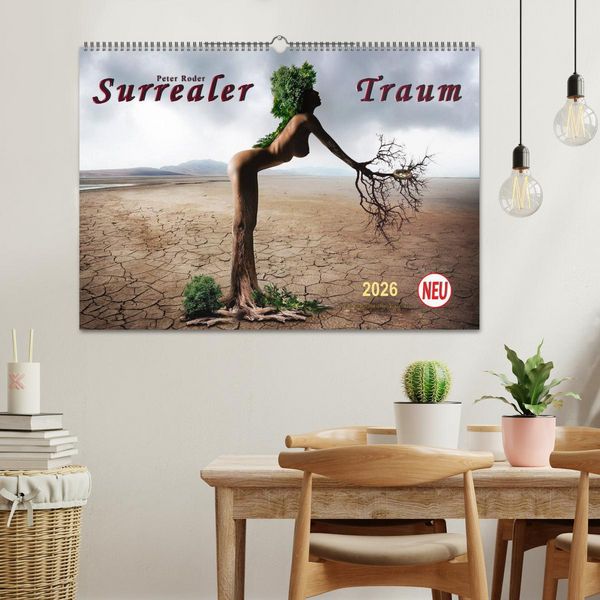 Produktbild: Surrealer Traum (Wandkalender 2026 DIN A2 quer), CALVENDO Monatskalender