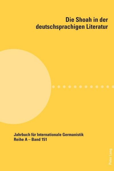 Produktbild: Die Shoah in der deutschsprachigen Literatur