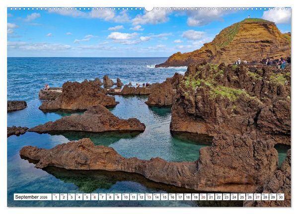 Produktbild: Madeira island of eternal spring (High Quality Premium Wall Calendar 2026 DIN A2 landscape),CALVENDO 12 Month Wall Calendar