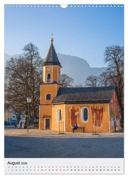 Produktbild: Garmisch-Partenkirchen und die faszinierende Bergwelt der Alpen (Wandkalender 2026 DIN A3 hoch), CALVENDO Monatskalender