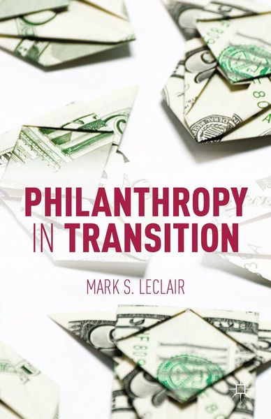 Produktbild: Philanthropy in Transition