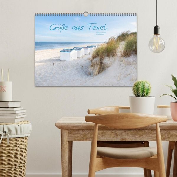 Produktbild: Gr&uuml;&szlig;e aus Texel (Wandkalender 2026 DIN A3 quer), CALVENDO Monatskalender