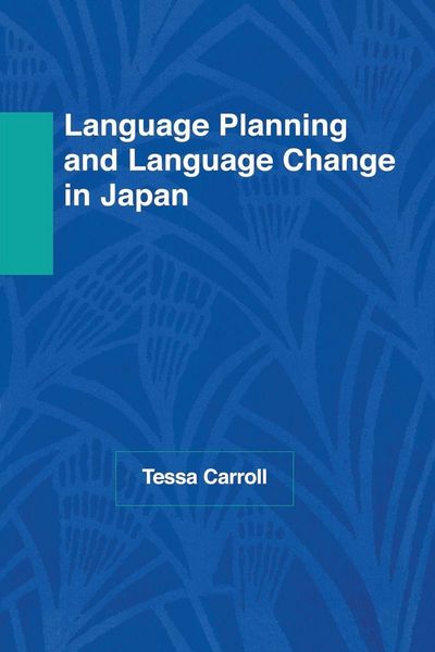 Produktbild: Language Planning and Language Change in Japan